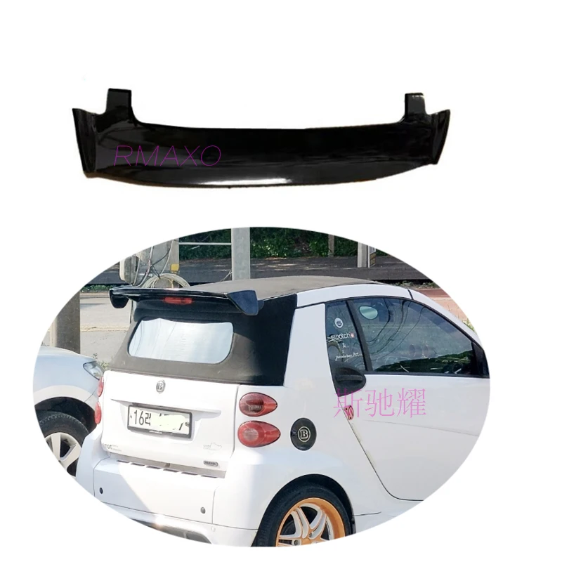 Per Bezn Smart Fortwo 453 Spoiler Smart Fortwo 453 13-18 Spoiler Abs Materiale Auto Ala Posteriore Colore Spoiler Posteriore