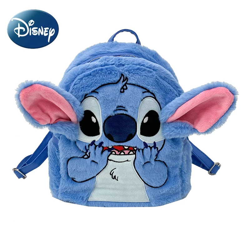

Disney Stitch School Bag for Kid Girl Cute Cartoon Mini Backpack Kindergarten Student Book Bag Kawaii Toddler Backpack