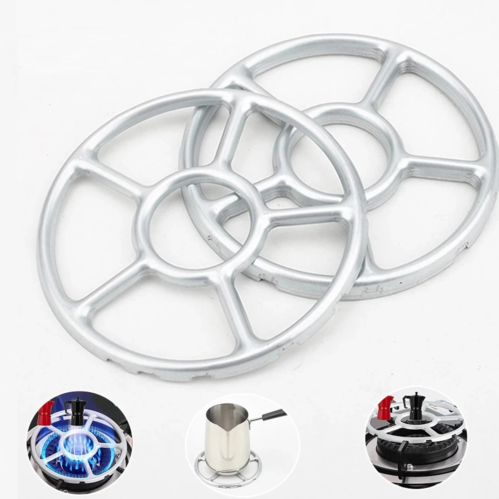 Simmer Ring Safe Stovetop Reducer Portable Gas Stove Durable Camping