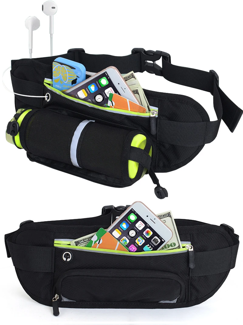 Sports Fanny Pack Running Waist Bag Women Men Belt Bag Phone Hydration Backpack Waterproof Running Accessories Water 2