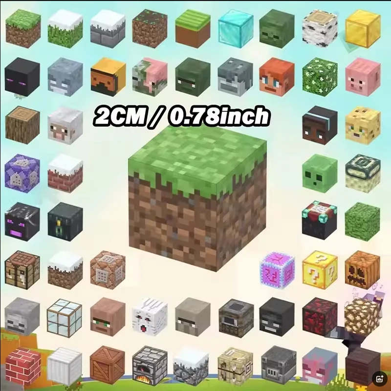 100p pgrades Magnetic Building Blocks World Cube Magnets World Kids DIY model kids dry the best Montessori sensory toy gift magnetic building blocks magnetic assembly toy