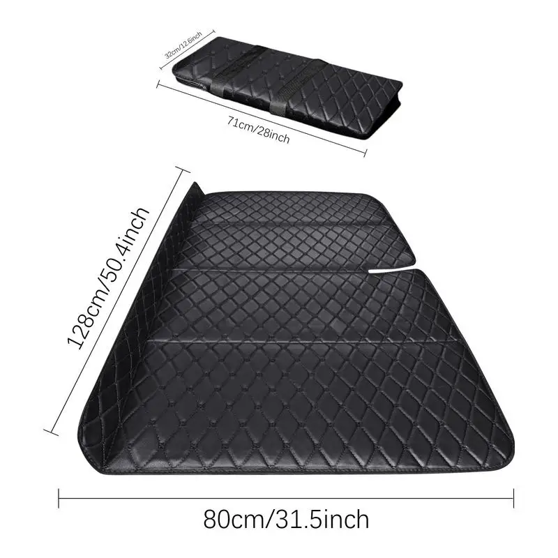 Vehicle Camping Mattress Cozy Travel Sleeping Car Bed Foldable Auto Back Seat Extender Mattress Car Camping Accessories