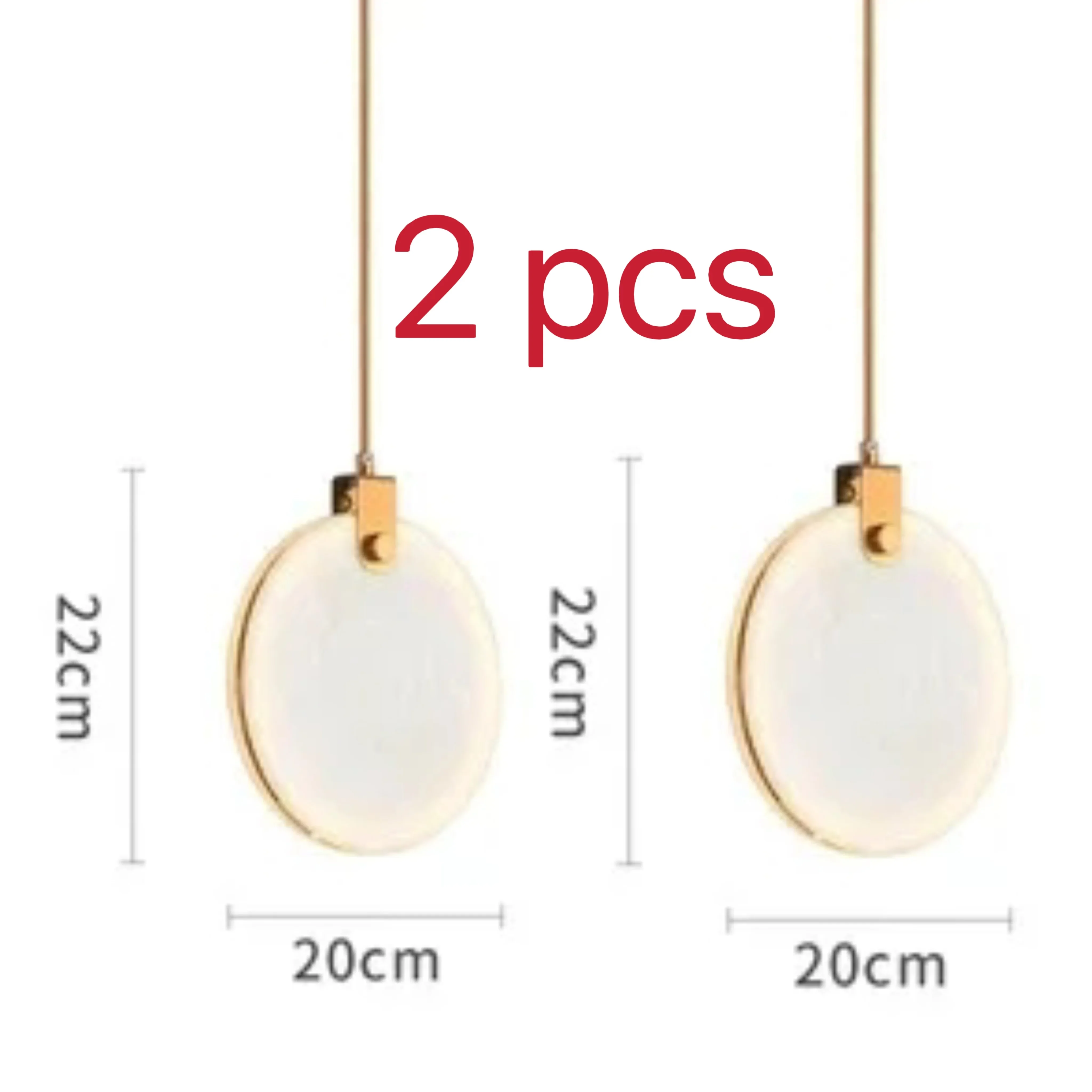 20cm 2pcs