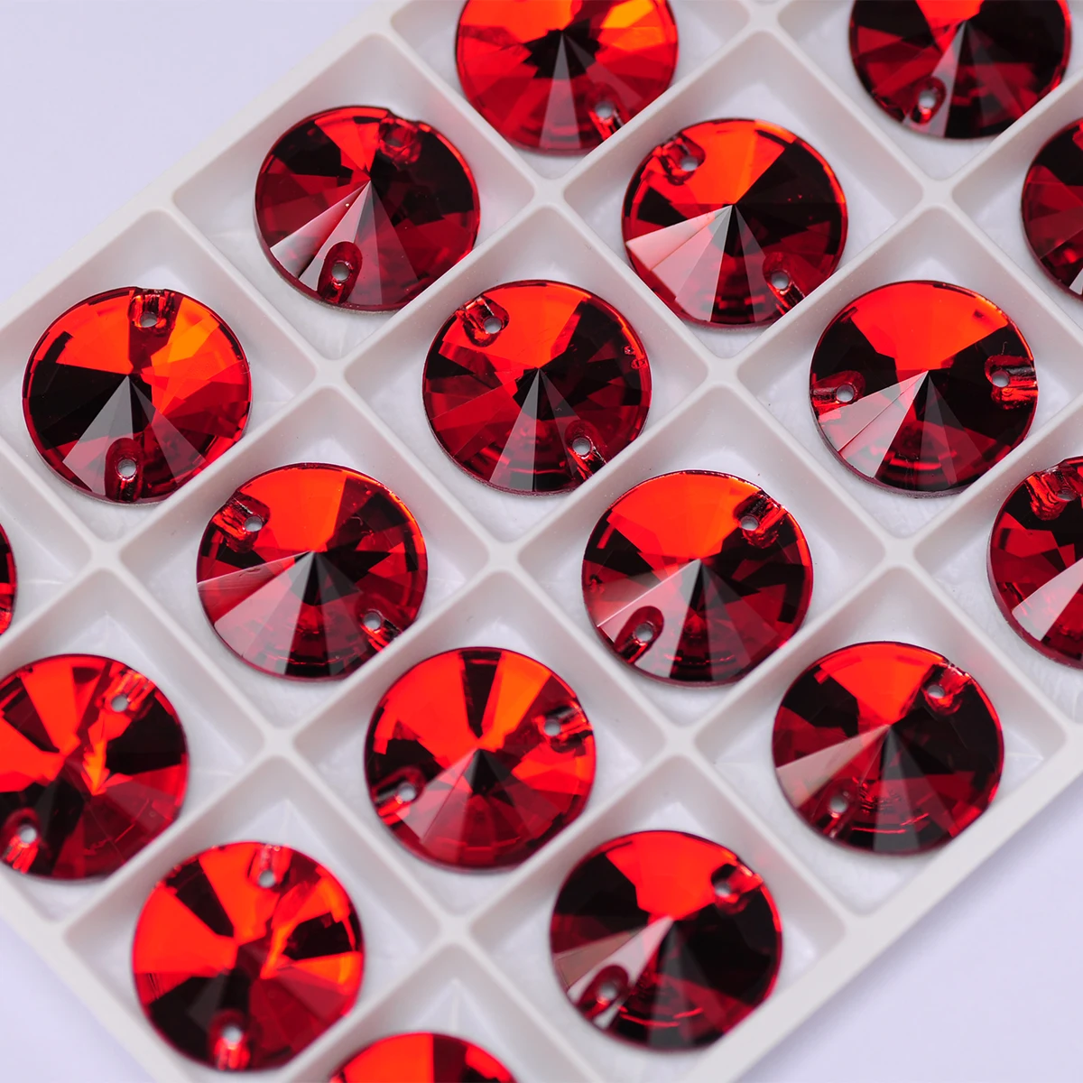 Rivoli Sew-On Rhinestones: Round Crystal Appliques for Wedding Dress & DIY Clothing