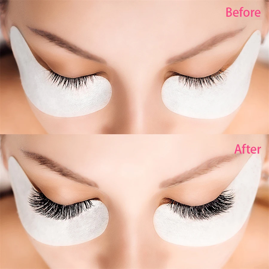 Zweifarbiger Griff Curling Wimpernclip Künstlicher Wimpernassistent Augenbrauentrimmer Stahlnadel tragbar – Detail 4