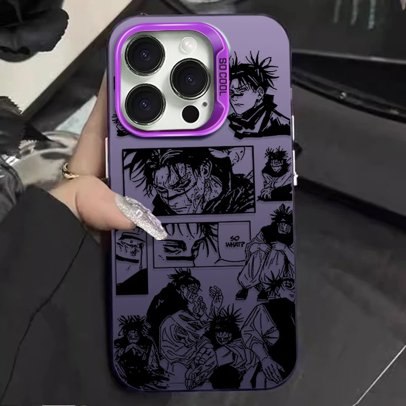 Stylish Cool Anime Jujutsu Kaisen Phone Case Back Cover