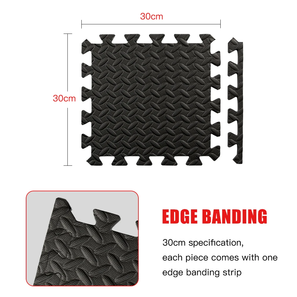 Puzzle Fitness Mat Anti-Slip Home Rug Gym Floor Mats Sport Room Exercise Pad Baby Foam Play Interlocking Tatami Eva Sports Floor Mats