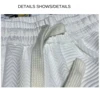 Summer Running Shorts Wavy Pattern Rope Loose Men's Casual Jogging Shorts Quick Dry Wicks Sports Shorts 4