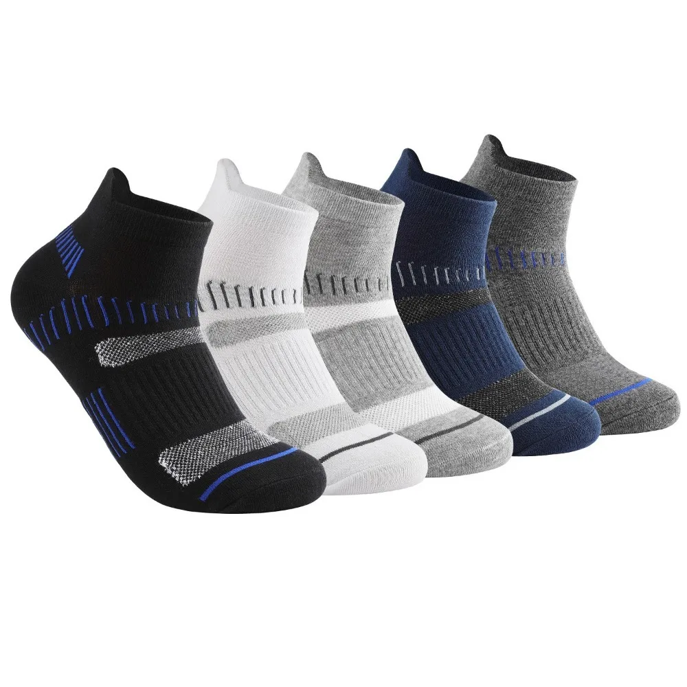 

Low Cut Shallow Wouth Men's Socks Sports Anti-slip Breathable Sport Socks Running Fitness Soccer Socks Adult