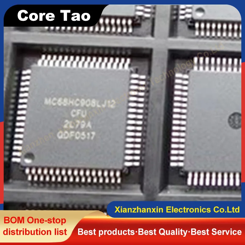 

1pcs/lot MC68HC908LJ12CFU MC68HC908LJ12 QFP Automotive computer version chip in stock