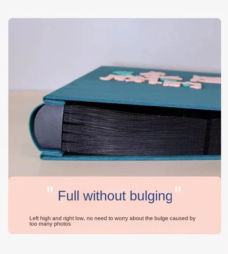 5 Inch 6 Inch 600 Sheets Photo Album Large Capacity Wedding Family Kids Photocard Albums Baby Growth Memory Book