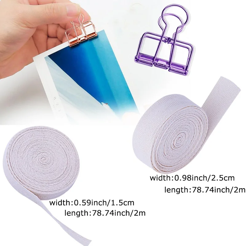 Bookbinding Tool Set with Folder, Thread, Ruler, Needles, and Sewing Kit