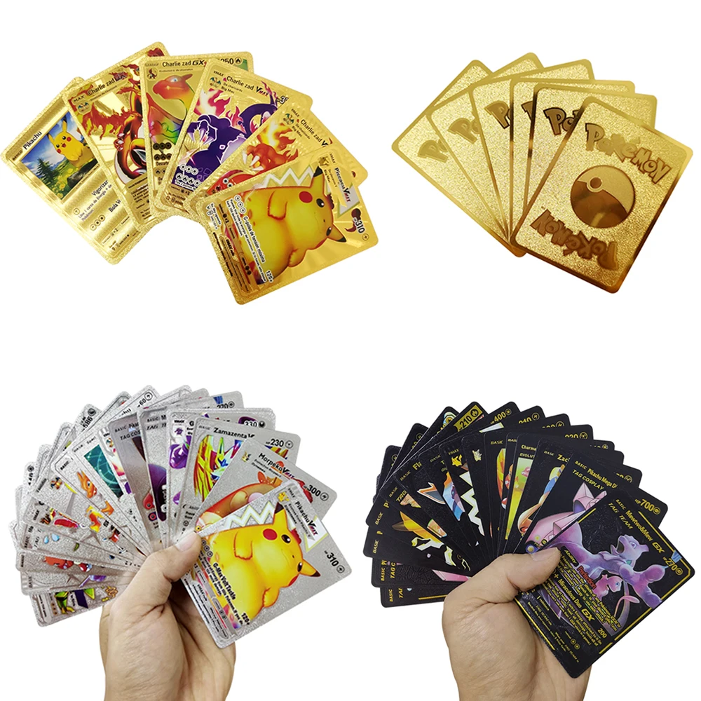 Рисунок 4 - Карты Pokemon Metal Gold Vmax GX Vstar