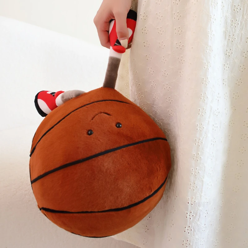Plush Toys Doll with feet plush doll toys Card love plush pillow Basketball soccer fun shape doll cushion Home Plush Ornament