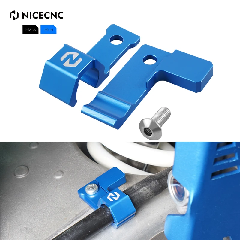

NICECNC Rear Brake Line Hose Clamp Holder For Yamaha YZ125 YZ250 YZ250F YZ450F WR250F WR450F 06-23 YZ250X YZ250FX YZ450FX 16-23