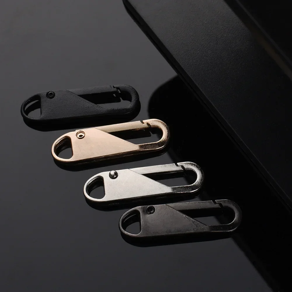 Disassembly Slider for Zipper Puller DIY Craft Universal Sliders Sewing Tools Travel Bag Repair Kit Alloy Metal Zippers Apparel