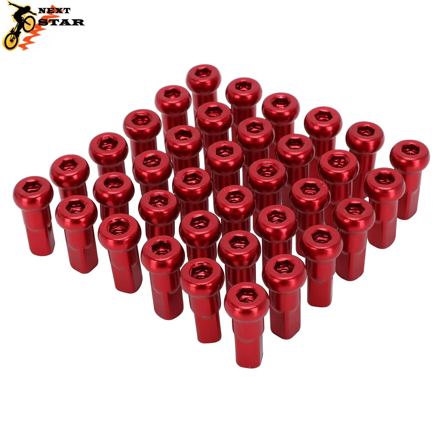 Dirt Bike Rim Parts Motorcycle CNC 3.5mm 4mm Wheel Hub Spokes Nipples For KTM Honda Suzuki Yamaha Kawasaki SX XC EXC CR CRF RMZ DRZ WR YZ WRF YFZ KX