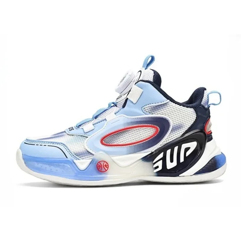

Girls' Breathable Basketball Shoes 2024 Summer New Anti-Slip Medium and Large Children's Casual and Versatile Boys' Sports Shoes