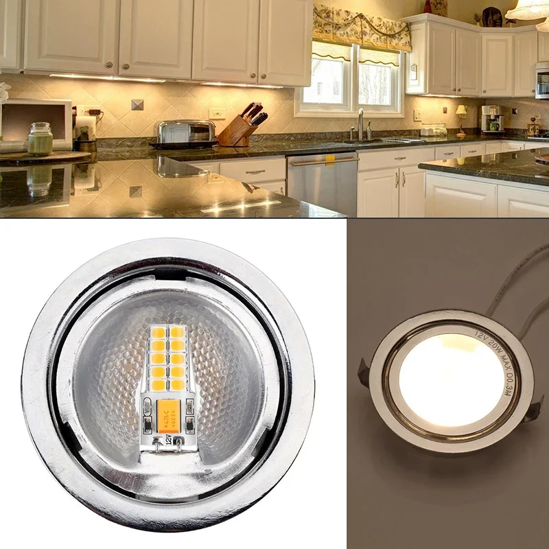 6 Pack G4 LED Lamp growing lamp bulb AC DC 12V 3W 2835 SMD 20LED Corn Led Bulb 4000k 280lm Replace 30W Halogen Lamp Spotlight