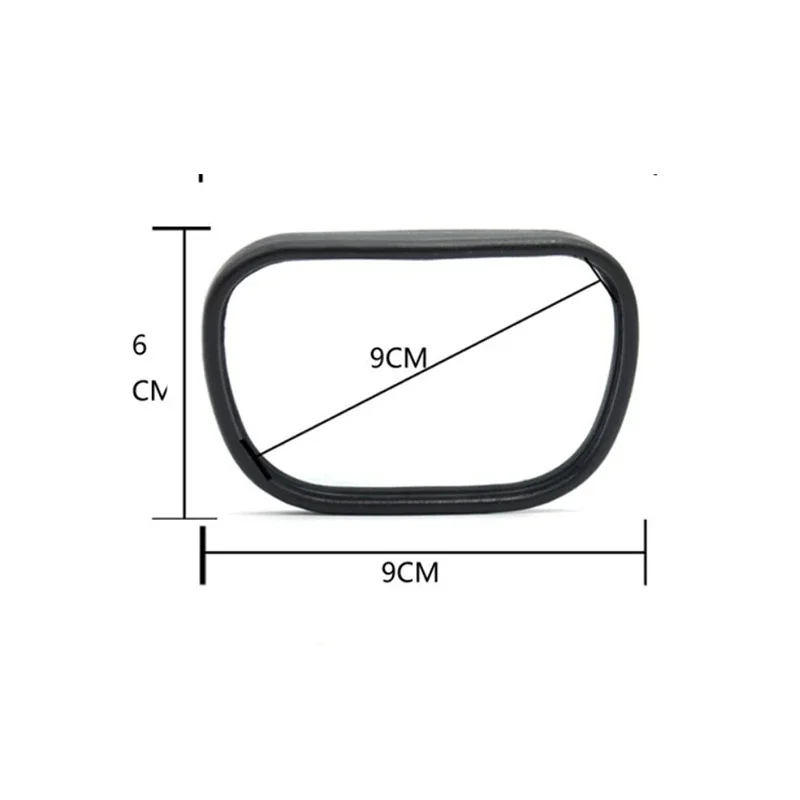 Adjustable Baby Kids Suction Cup Car Mirror Car Back Seat Safety View Observation Mirror Splash-proof Reverse Safety