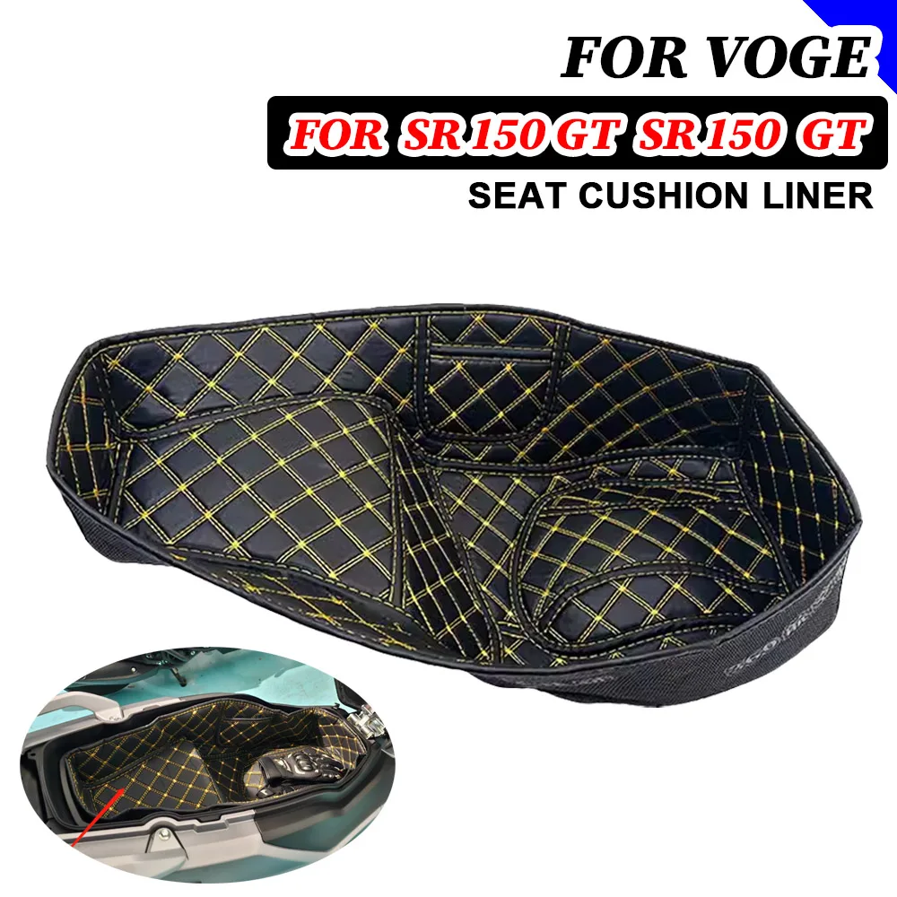 

For VOGE SR150 GT 150GT SR 150 GT Motorcycle Accessories Seat Bucket Pad Storage Box Luggage Compartment Protection Liner Pad