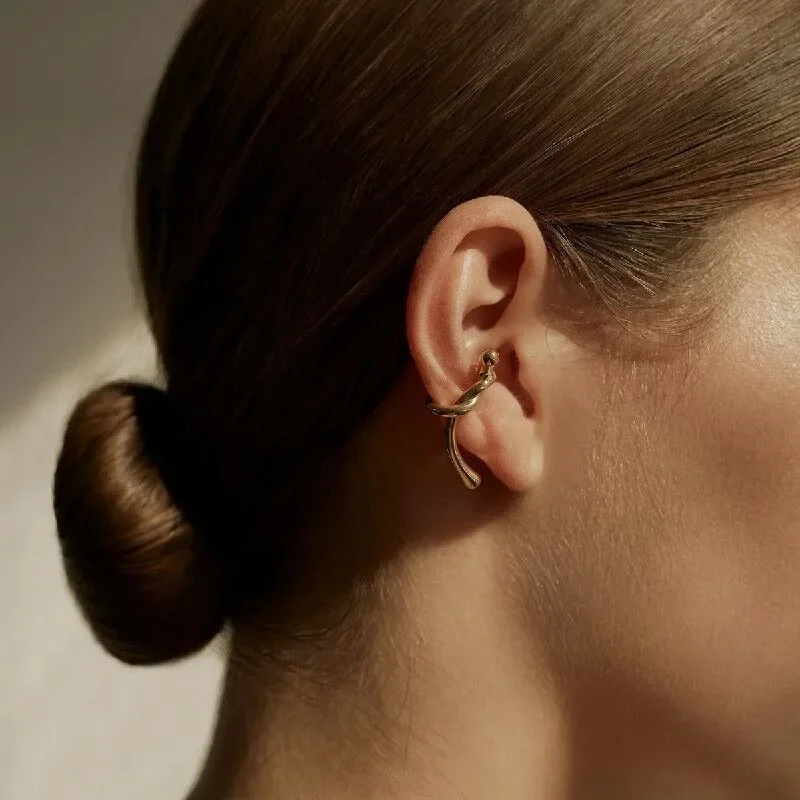 Punk Geometric Ear Cuff Earrings For Women Non-Piercing Metal Ear Clip Earring Jewelry Party ear clip earrings clip earrings ear clip ear accessories