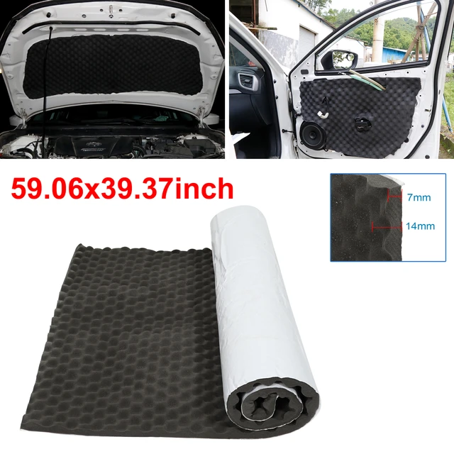 Voiture Son Insonorisant Isolation Thermique Closed Mousse Tapis de Sol +