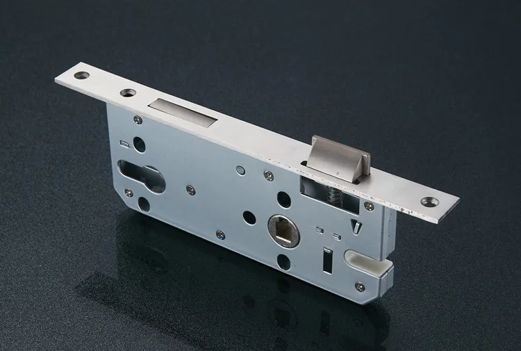 Description Picture 6 of item85-45 Stainless Steel Security Door Lock Bodys Silent Tongue Mechanical Lock Body Household Hardware Accessories Cylinder