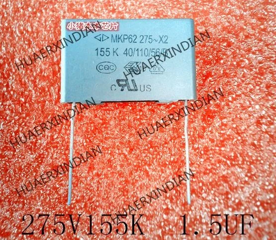 

Новый и оригинальный 275V155K 1,5 UF 27 мм MKP62 DIP-2
