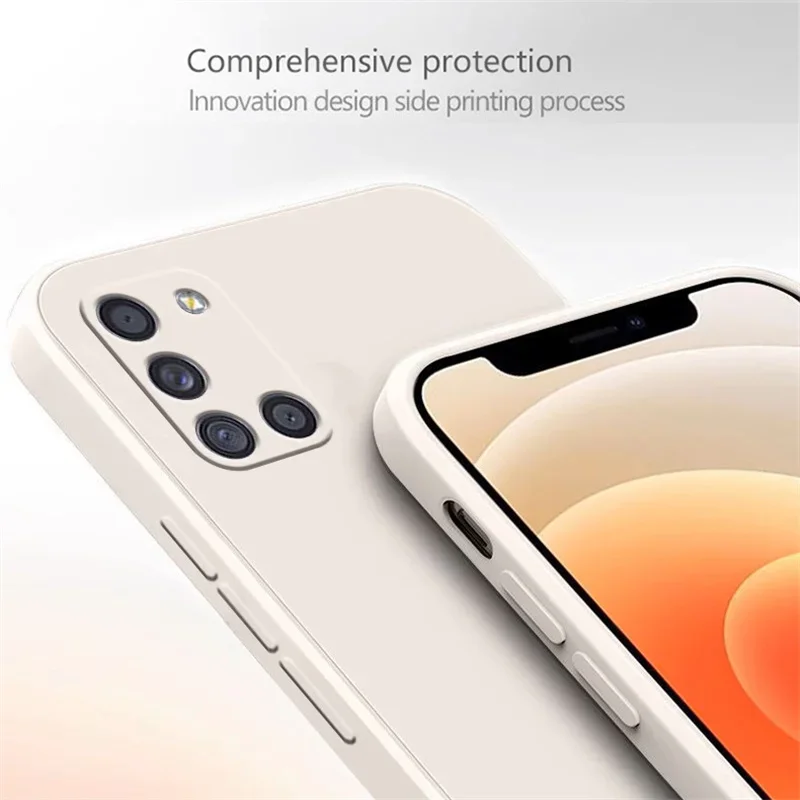 Shockproof Liquid Silicone Soft Back Phone Case - Durable Protection and Sleek Design