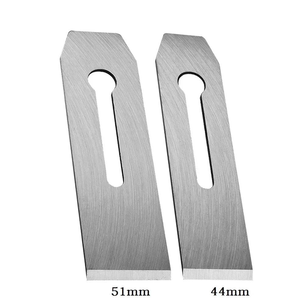 44mm/51mm Hand Planer Cutter Woodworking Hand Tools Wood Trimming Tool Manganese Steel Edge Trimming Cutter Saw Blades For Woodworking Power Tool Accessories