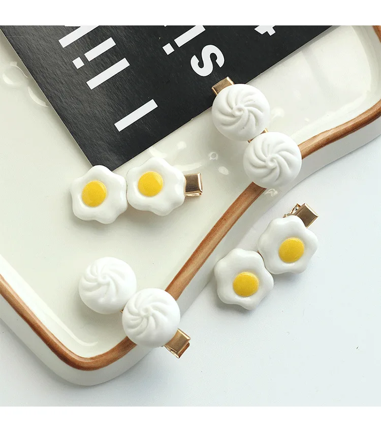 Presilha de cabelo divertida design comida para mulher e criança_voghion.com