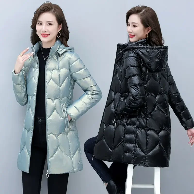 

2023 Women's Clothing Winter Lightweight Jacket Fashionable Cotton Outerwear Warm Women's Jacket