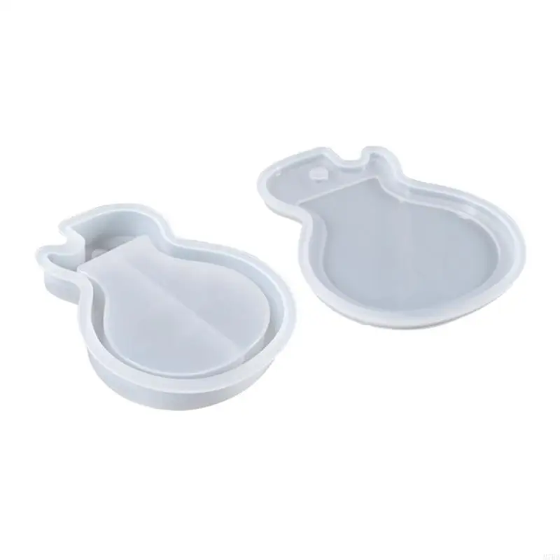 M7BB Guitar Pick Resin Mould Silicone and Guitar Pick Box Mould Resin Casting Epoxy for Key Chain Necklace Decoration
