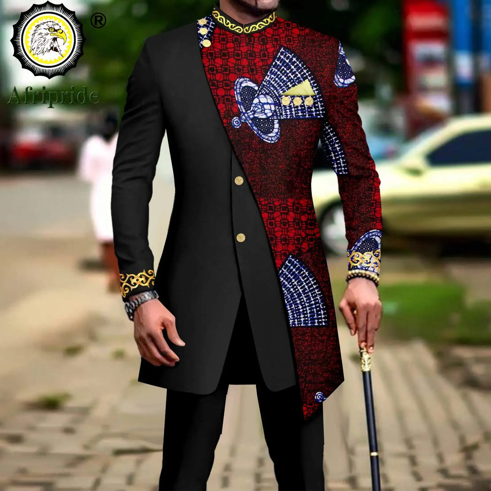 For Men Blazer African Print Suit Jacket Suit For Men African