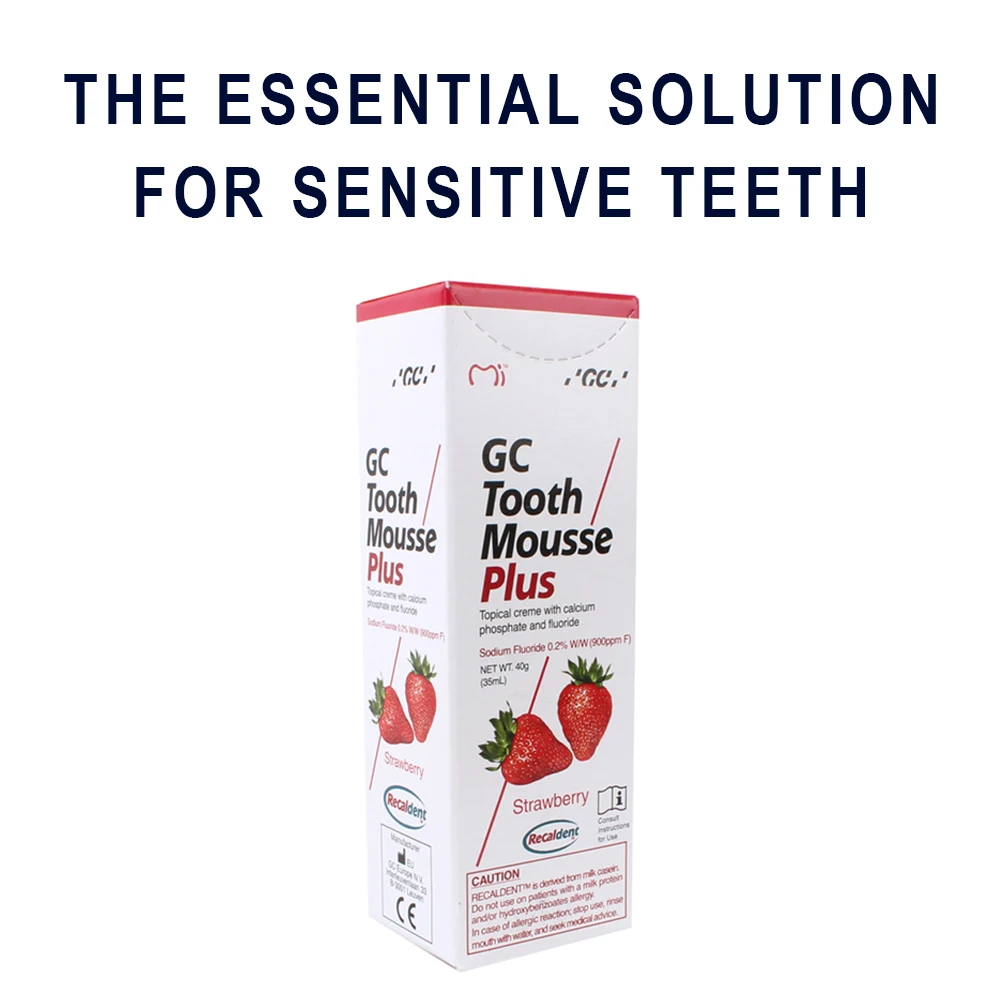 GcToothMousseStrawberryMintMiPasteGelPlusKidsAdultsFluoride