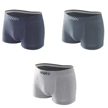 

New Men's High-elastic Comfortable Elastic Mid-waist Seamless Large Size Underwear Men's Breathable Mid-waist Men's Underwear