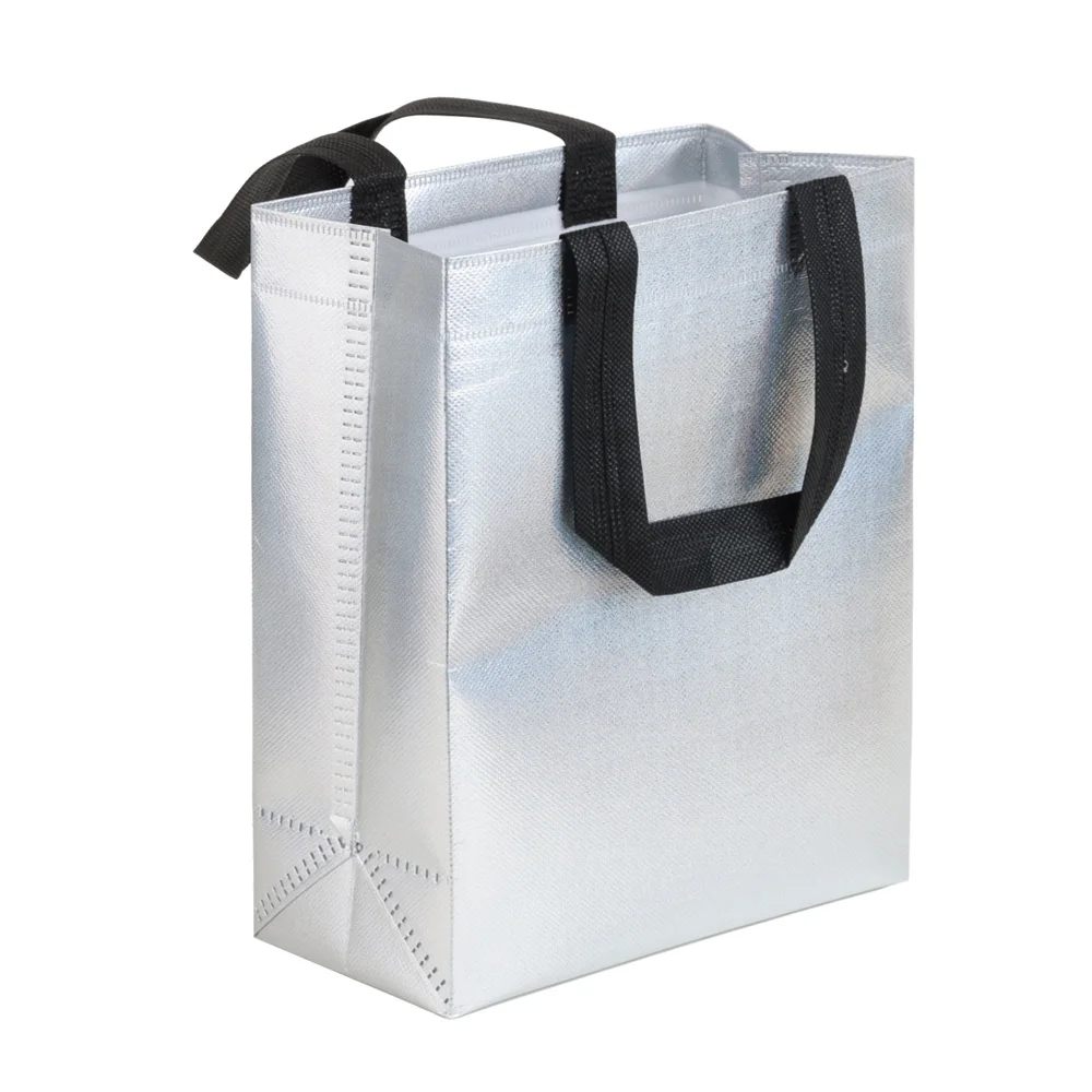 Shiny Colorful Reusable Gift Bag - Non-Woven Eco-Friendly Handbag for Business and Wholesale