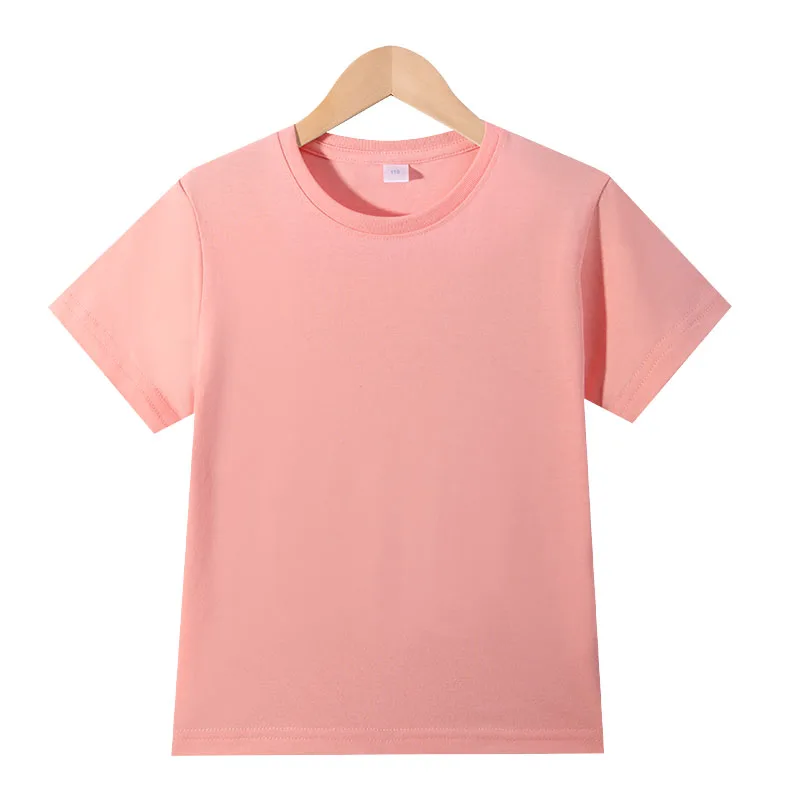 Summer Girls' Leisure Short Sleeved T-shirt New High Quality Soft Comfortable Breathable Children's Outdoor Sports T-shirt