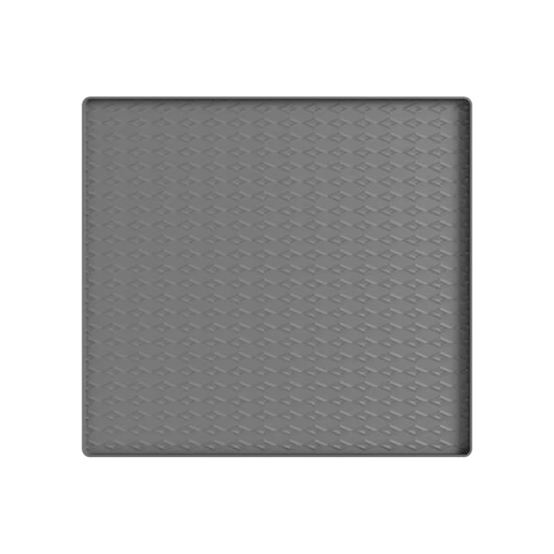 Washing Machine Mat Dryer Silicone Mat For Refrigerator Dust-proof Black Color 60*60cm,65*60cm,65*65cm Washing Machine
