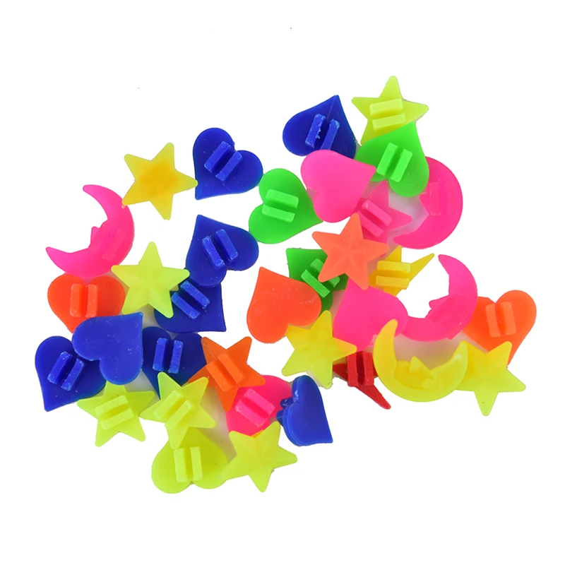 36PCS Colorful Decorations Clips for Kids Bike Multi Color Plastic Bicycle Wheel Spoke Beads Children Kid Gifts Bike Accessories