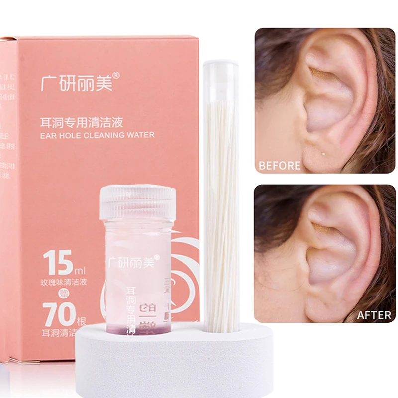 70 Pieces Disposable Ear Thread Cleaner Single-use Cleaning Descaling Flavor Drive Inflammation Prevention Ear Hole Cleaning 110 250g splash foam toilet cleaner versatile toilet cleaning agent deep cleaning mild for toilet descaling decontaminat po r7e9