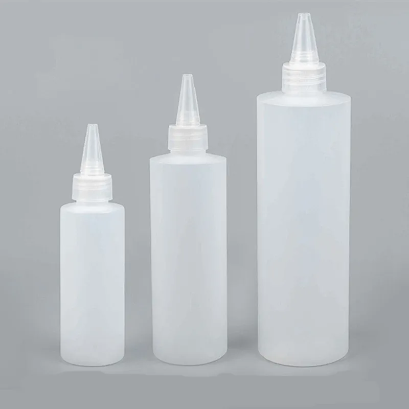 Octopus 10 Bottiglie In Plastica HDPE 100ml Con Tappi Neri E Etichette: Per Alimenti, Cosmetici E Liquid-i, Lavabili - 4