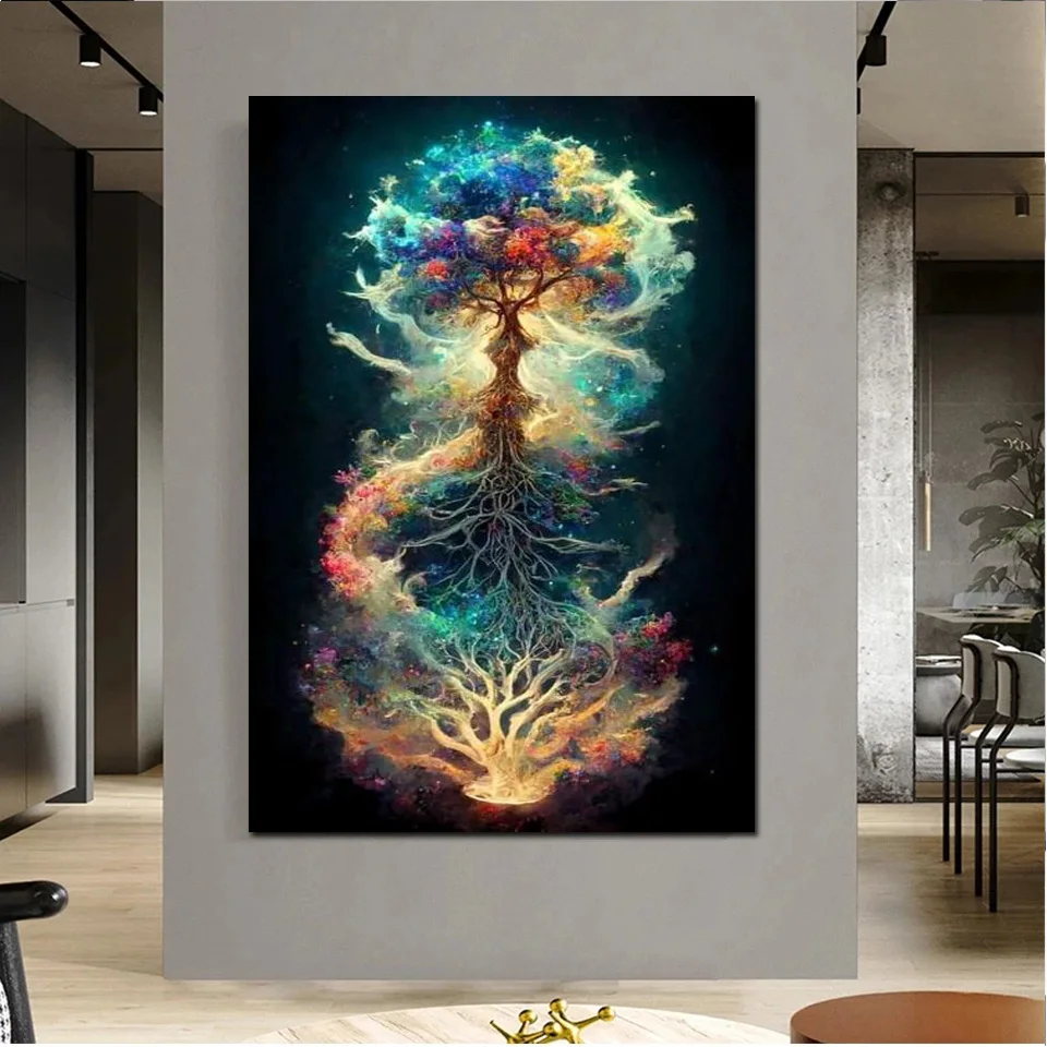 Tree of Life Diamond Art 5D Diamond Painting New Collection Fantasy  Landscape Rhinestones Picture DIY Cross Stitch Home Decor - AliExpress