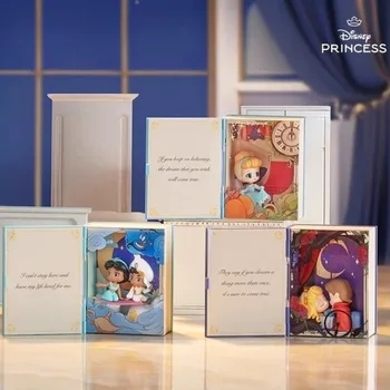 Disney Classic The Princess Fairy Tale Series Figure Model Ariel Snow White Belle Aurora Collection Toys Gift Birthday