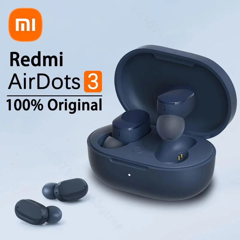 

TWS-наушники Xiaomi Redmi AirDots 3, Bluetooth 5,2, чип Qualcomm, сенсорное управление