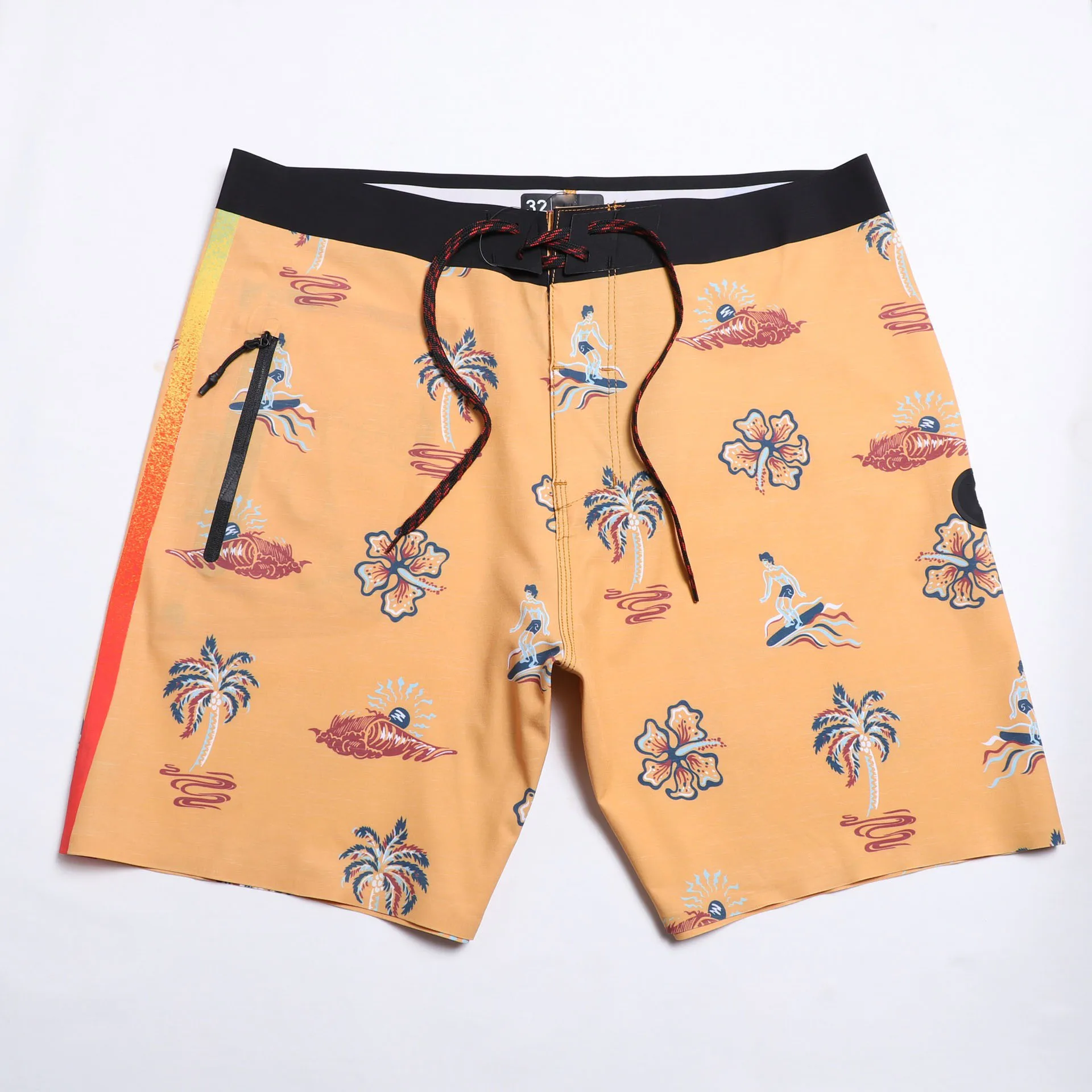 New Fashion Upgrade Brand Beach Shorts For Men Bermuda Shorts Waterproof Quick-drying Swimwear Casual Diving Surfing Boardshorts 5