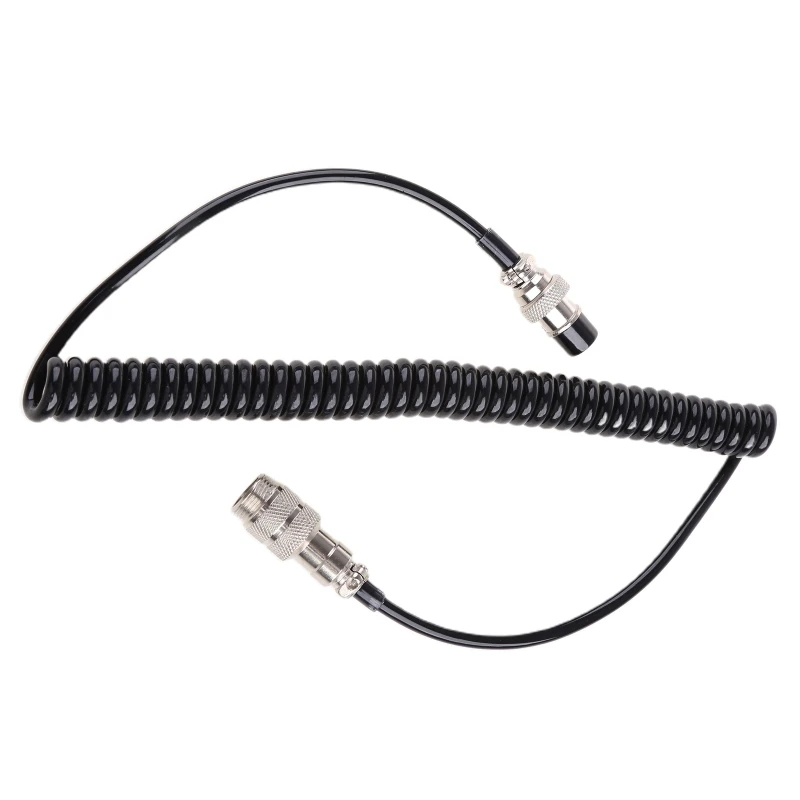 

Dropship CB Ham Radio EX4 4Pin 4-Pin PTT Mic Microphone Extension Cord Cable for Uniden