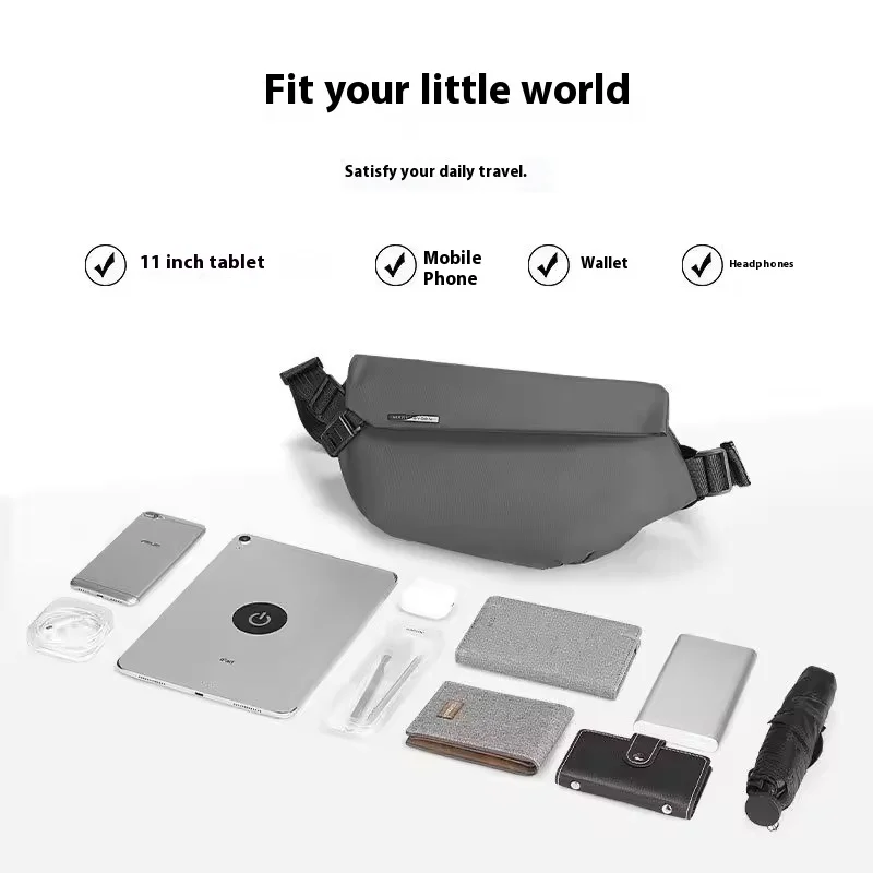 Waterproof Multifunctional Chest Bag for Men