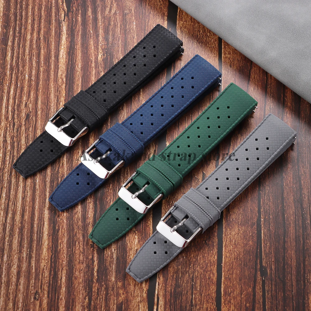 Silicone Tropical Rubber Sport Watchstrap - Unisex